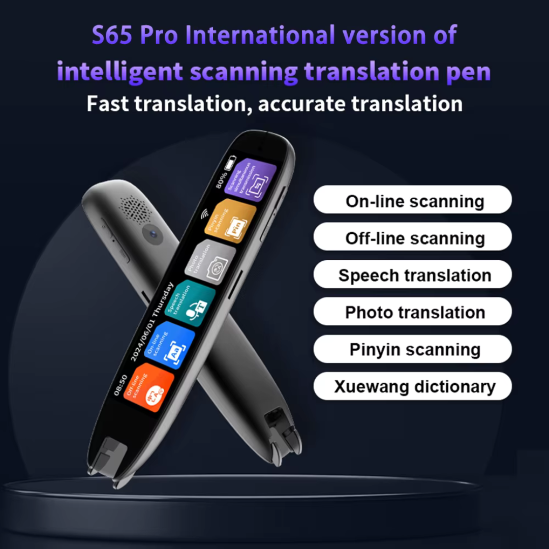 Language translator pen. Camera, audio and smart scanner +142 languages